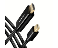 Axagon RVDM-HI14C2 Mini DisplayPort - HDMI kabel 1.8m, 4K/30Hz - 1485476 - zdjęcie 8
